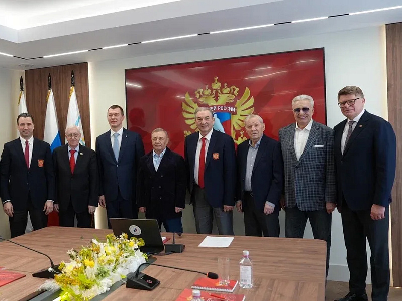 Владислав Александрович Третьяк переизбран президентом Федерации Хоккея России на новый срок!